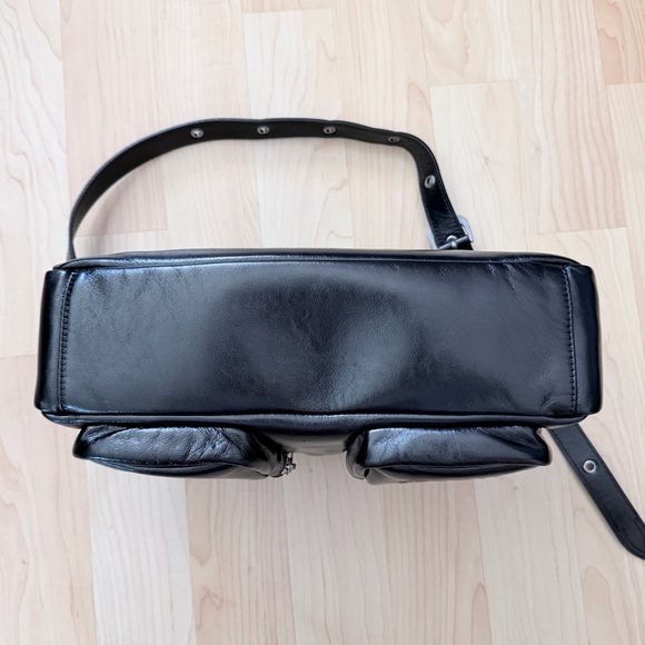 Marge Sherwood Outpocket Hobo Black leather bag - Picture 7 of 8